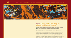 Desktop Screenshot of kunsttherapie-schmitt.de